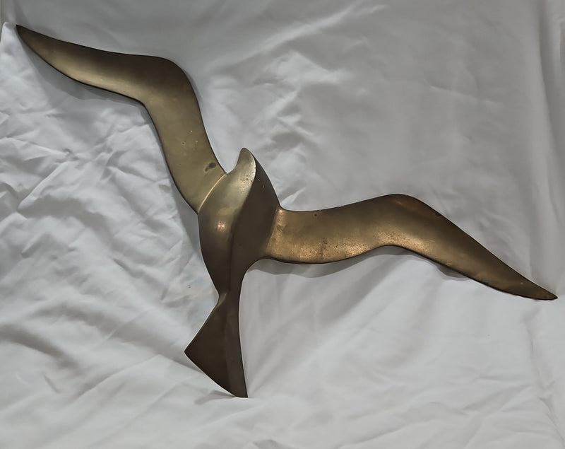 Mid-Century Brass Seagull