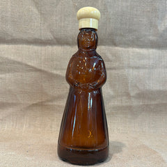 Vintage Glass Mrs. Butterworth Bottle