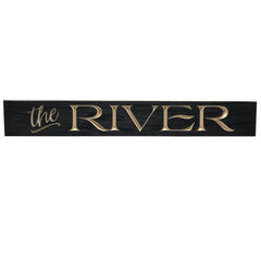 River, Lake, & Country House Theme Barnwood Sign - 24