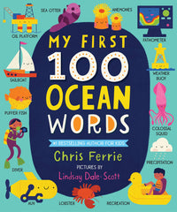 My First 100 Ocean Words- Padded Board Book