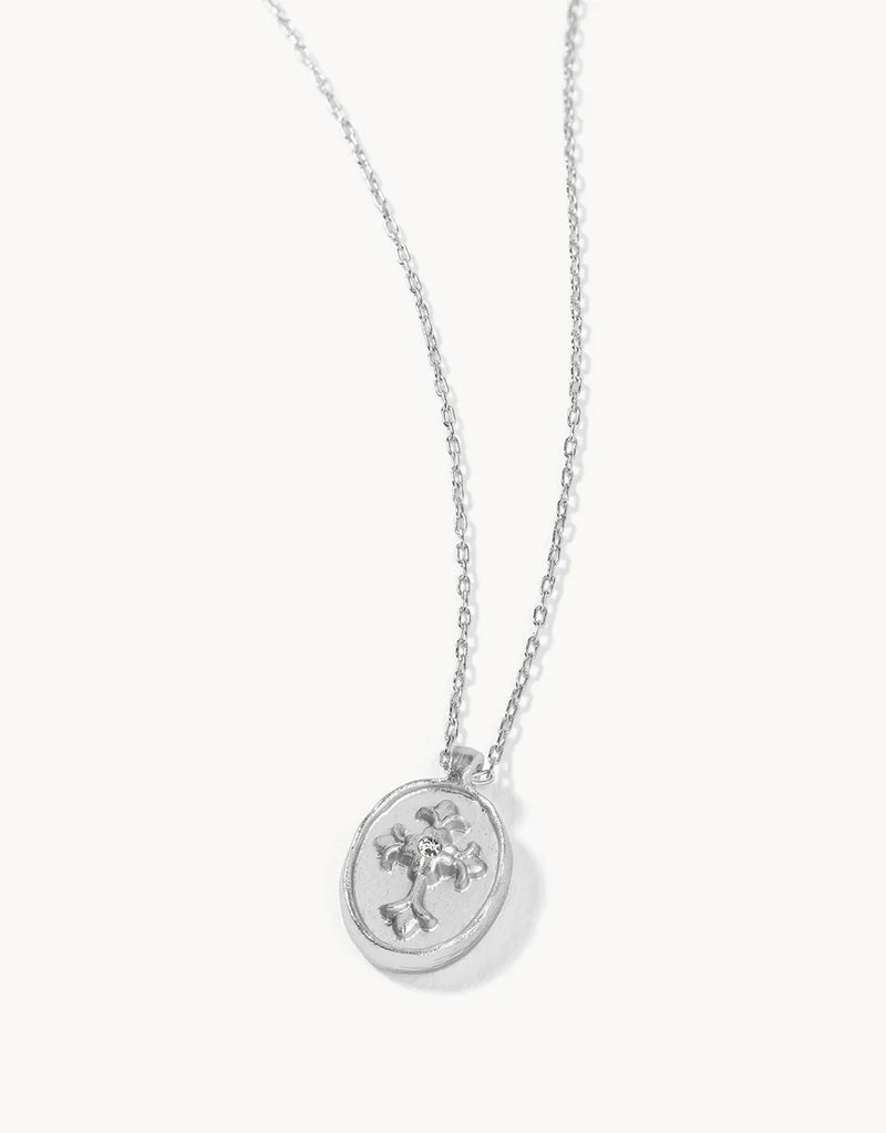 Delicate Hope Necklace 16" - Cross, Silver or Gold
