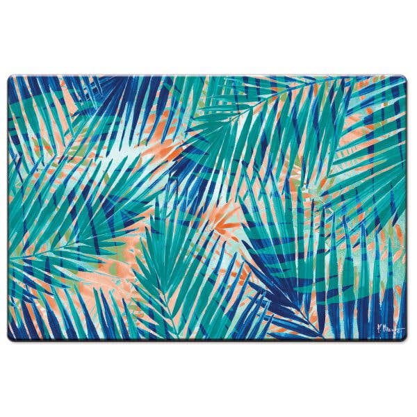 Miami Palm Decorative Anti-Fatigue Comfort Floor Mat 30" x 20"