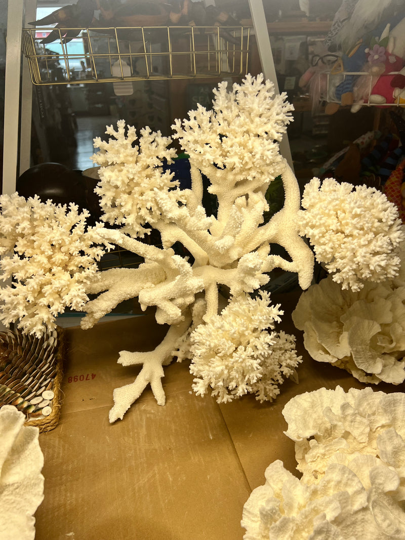 Vintage Lace/Octopus Coral Sculpture- 21"