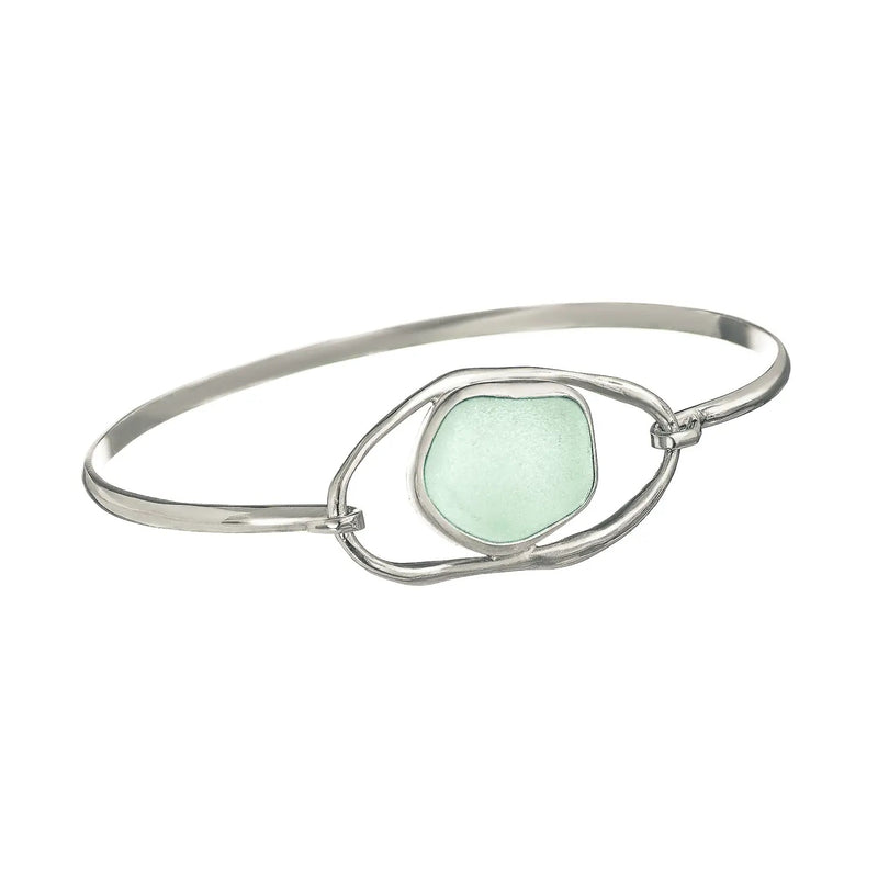 Sea Glass Bracelet Lagoon- Available in 2 colors