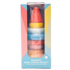 Magnetic Wood Stacker Rocket