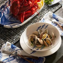 Blue School of Fish Dinnerware & Serving Pieces