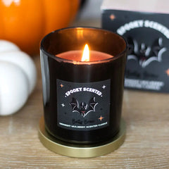 Bats Brew Midnight Mulberry Halloween Candle