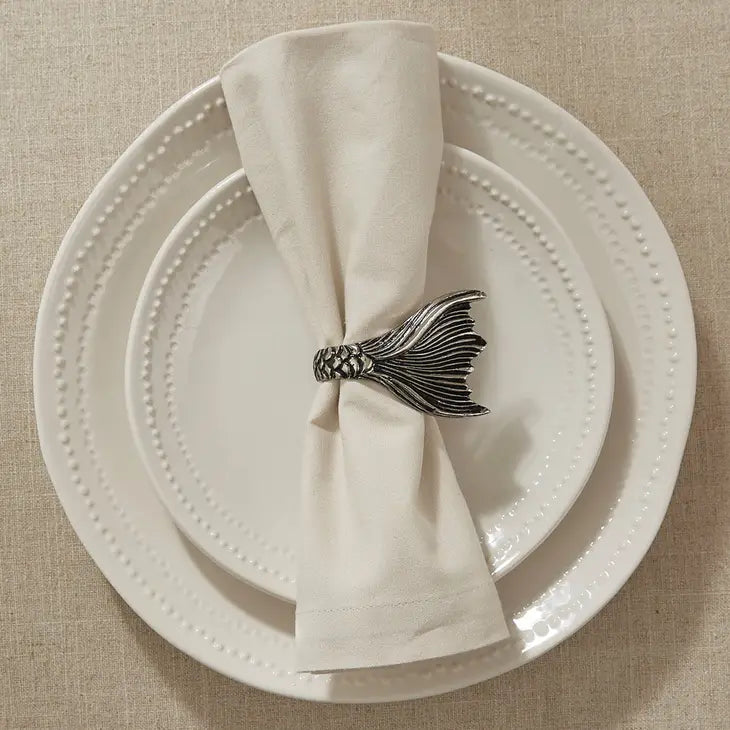 Mermaid Napkin Ring Loving Coastal Living