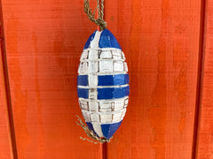 Small Oval Wooden Buoy- 2 Colors