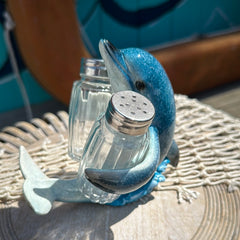 Sitting Dolphin Salt & Pepper Shakers