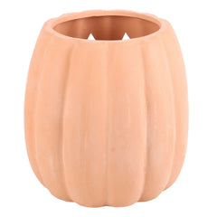 Terracotta Cut Out Halloween Pumpkin Decoration