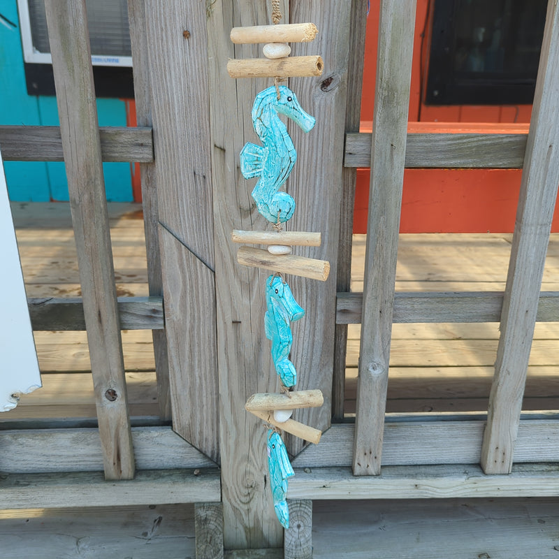 Seahorse Driftwood Hanger