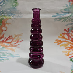 Vintage Purple Glass Bottle