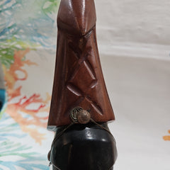 Vintage  Wood Yoruba Statue