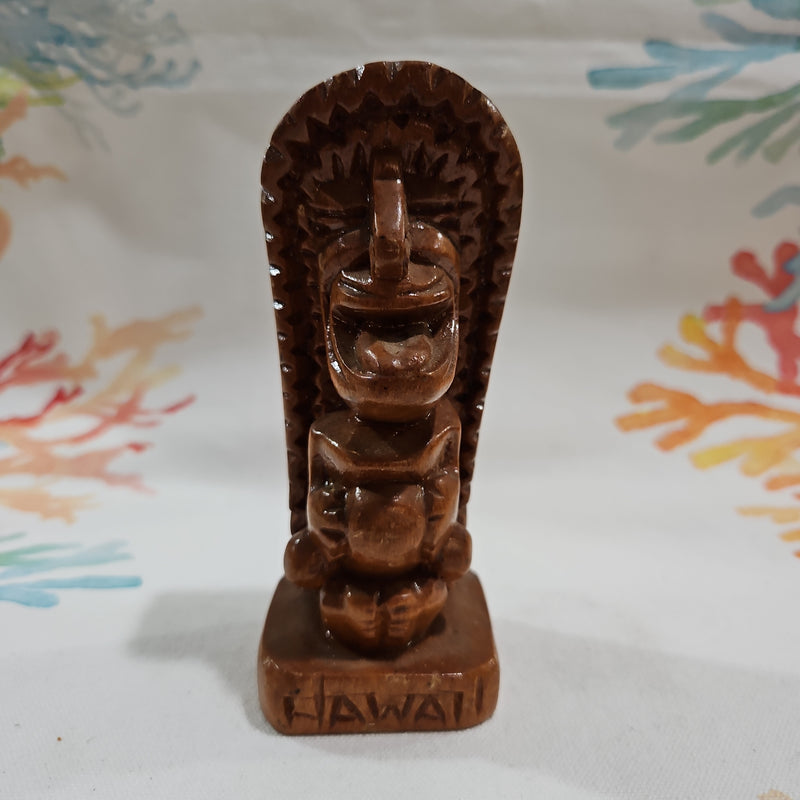 Vintage Hawaiian Tiki God Of Strength Ku