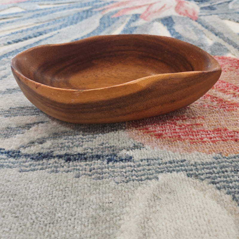 Vintage Small Wood Bowl