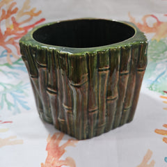 Vintage Bamboo Style Pottery