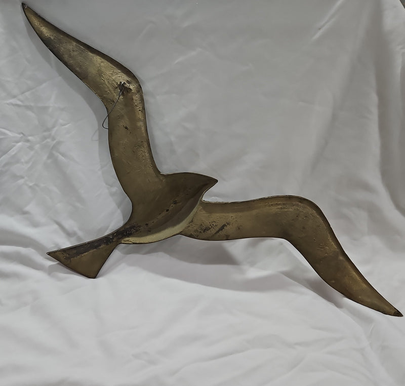 Mid-Century Brass Seagull