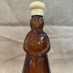 Vintage Glass Mrs. Butterworth Bottle