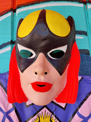 Vintage 1970's Web Woman Costume & Mask