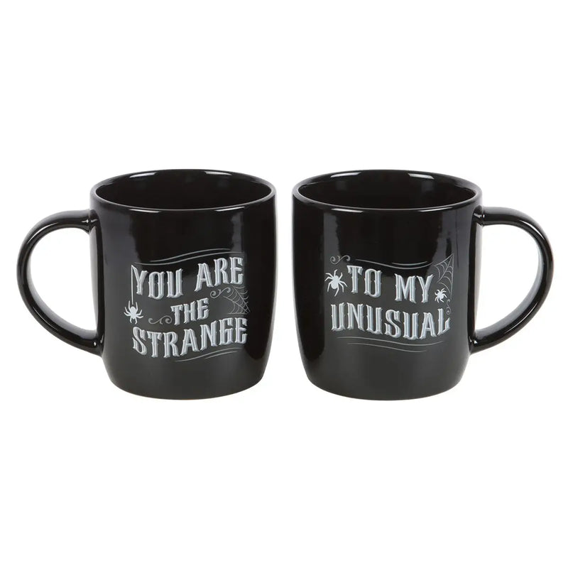 Gothic Strange and Unusual Couples Mug Set