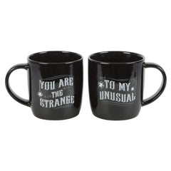 Gothic Strange and Unusual Couples Mug Set