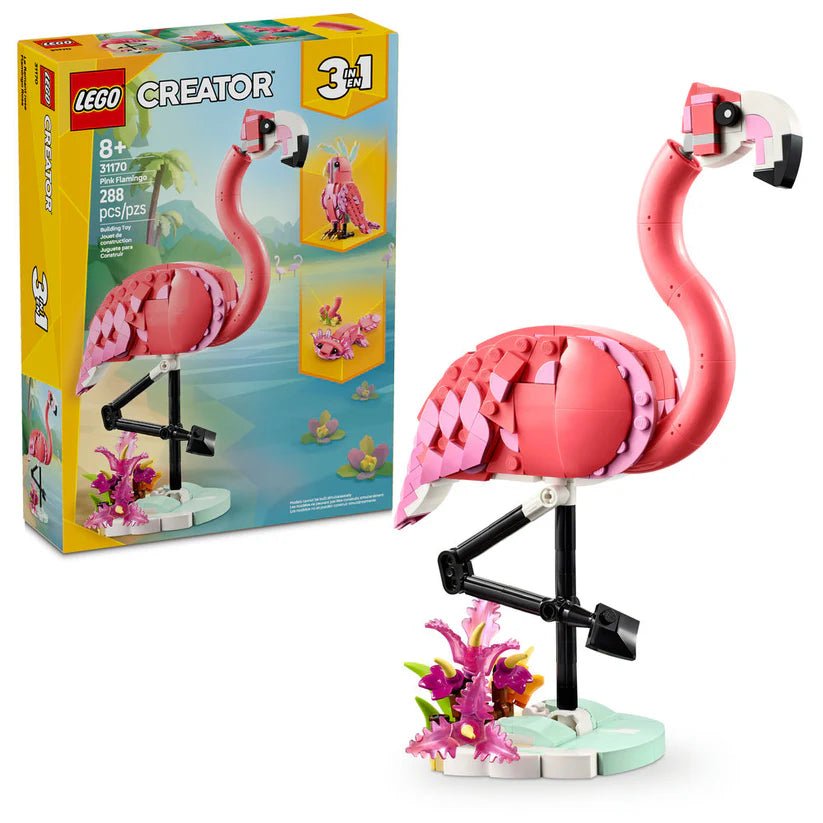 31170 Wild Animals: Pink Flamingo - ToyHouse LLC