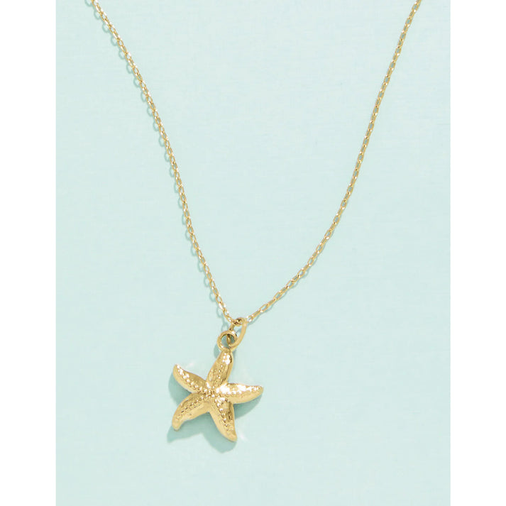 Starfish Necklace 18"