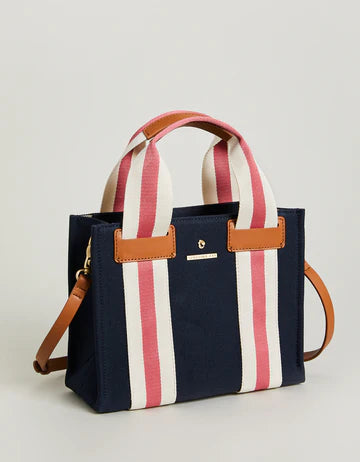 Charlie Crossbody Mini Tote Navy