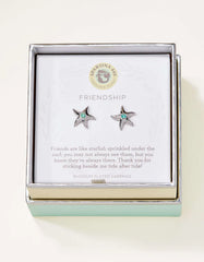 Sea La Vie Stud Earrings Friendship/Starfish