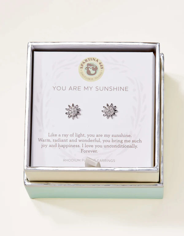 Sea La Vie Stud Earrings Sunshine/Sun