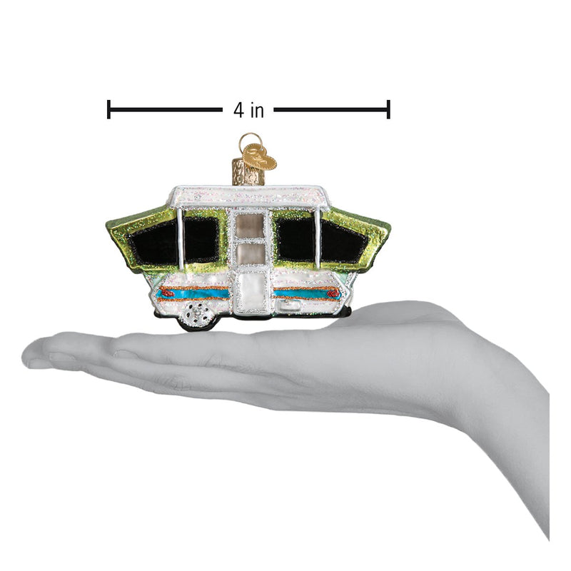 Tent Camper Ornament