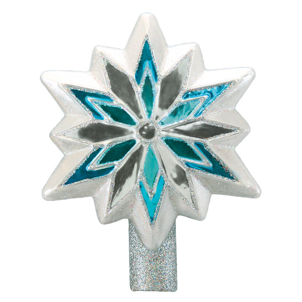 Snowflake Glass Tree Top