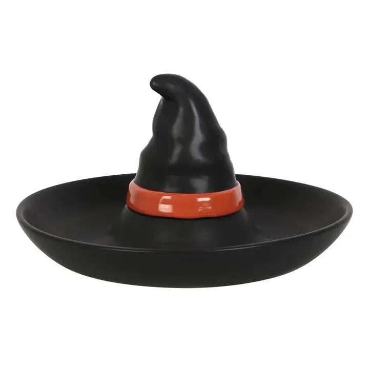 Halloween Witch Hat Chip & Dip Dish Serving Tray