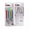 52875 Star Wars Lightsaber Gel Pen 4 Pack - ToyHouse LLC
