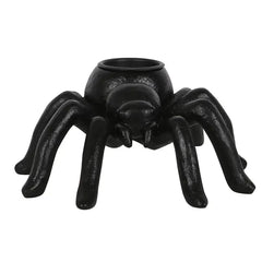 Gothic Halloween Spider Tealight Holder