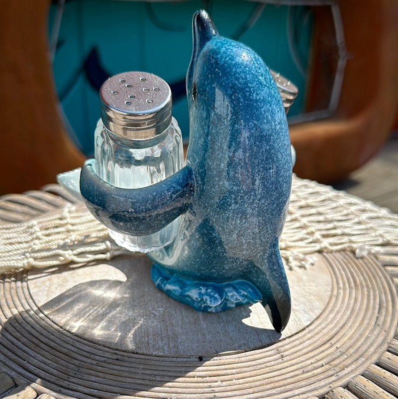 Sitting Dolphin Salt & Pepper Shakers