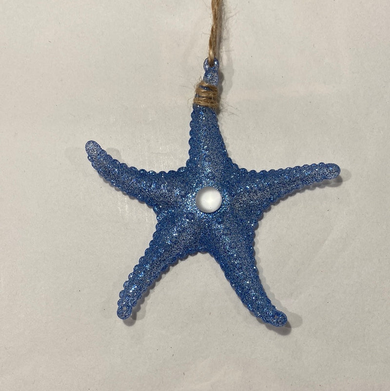 Starfish Ornaments, 3 Assorted