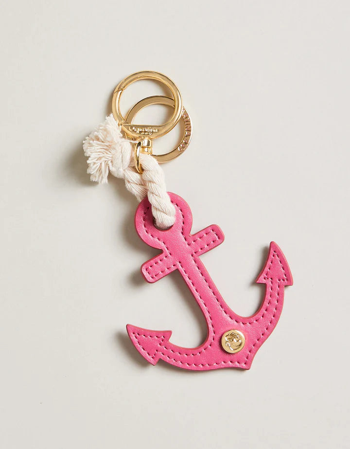 Icon Keychain Pink Anchor