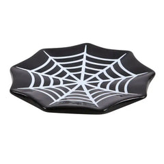 Gothic Spiderweb Halloween Trinket Dish