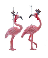 Resin Flamingo Ornament