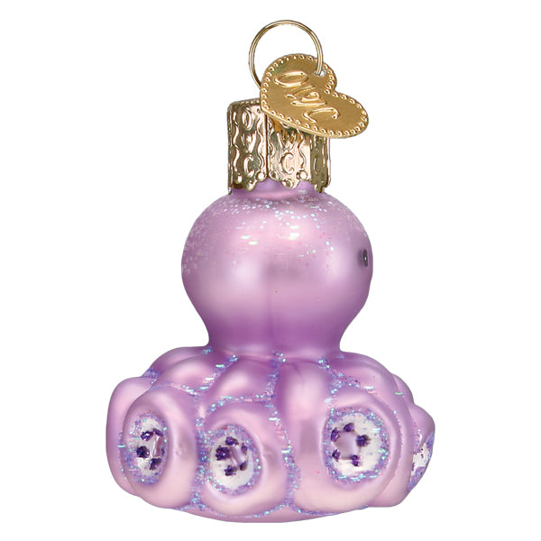 Mini Purple Octopus Ornament