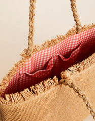 Woven Tote Hamilton Crab