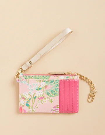 Slim Card Coinpurse Flamingo Pineapple