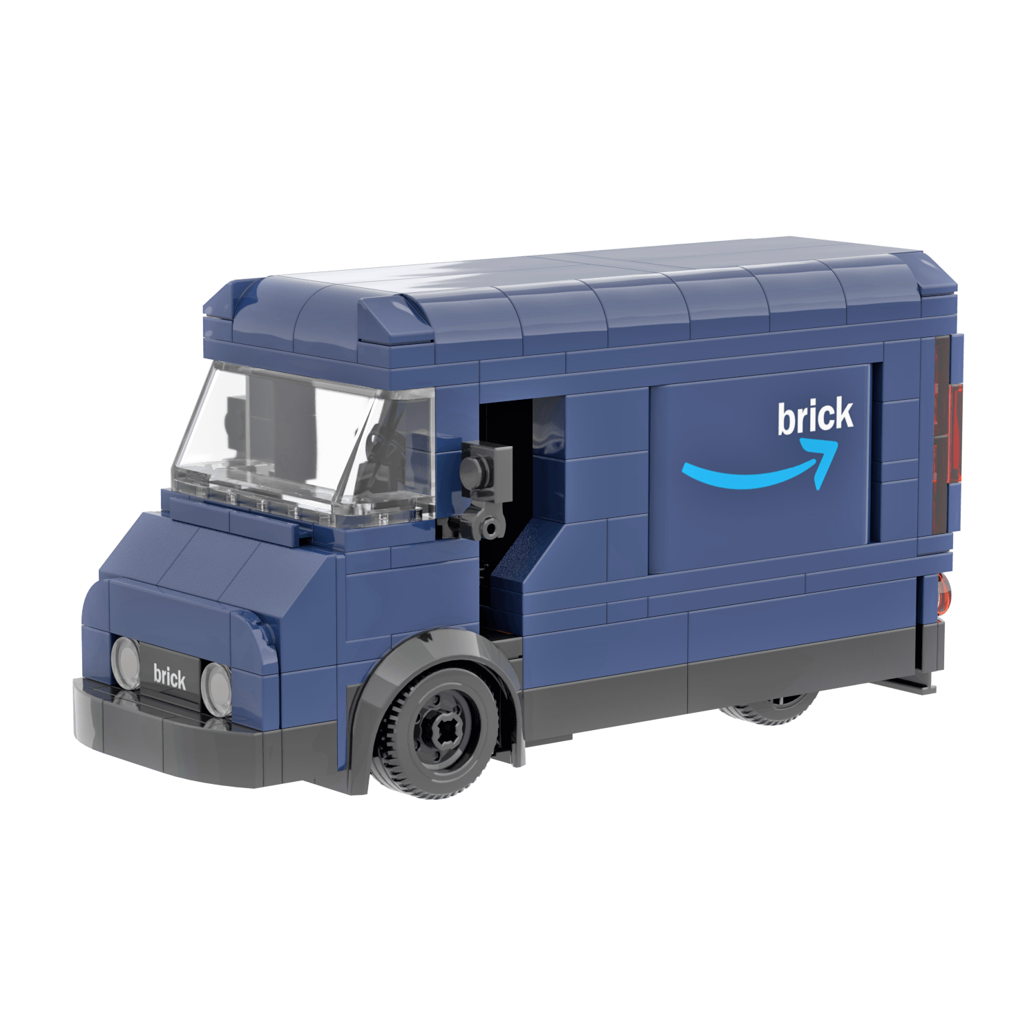 Amazing Delivery Van - Truck - Custom Printed Set - Made Using LEGO® Parts