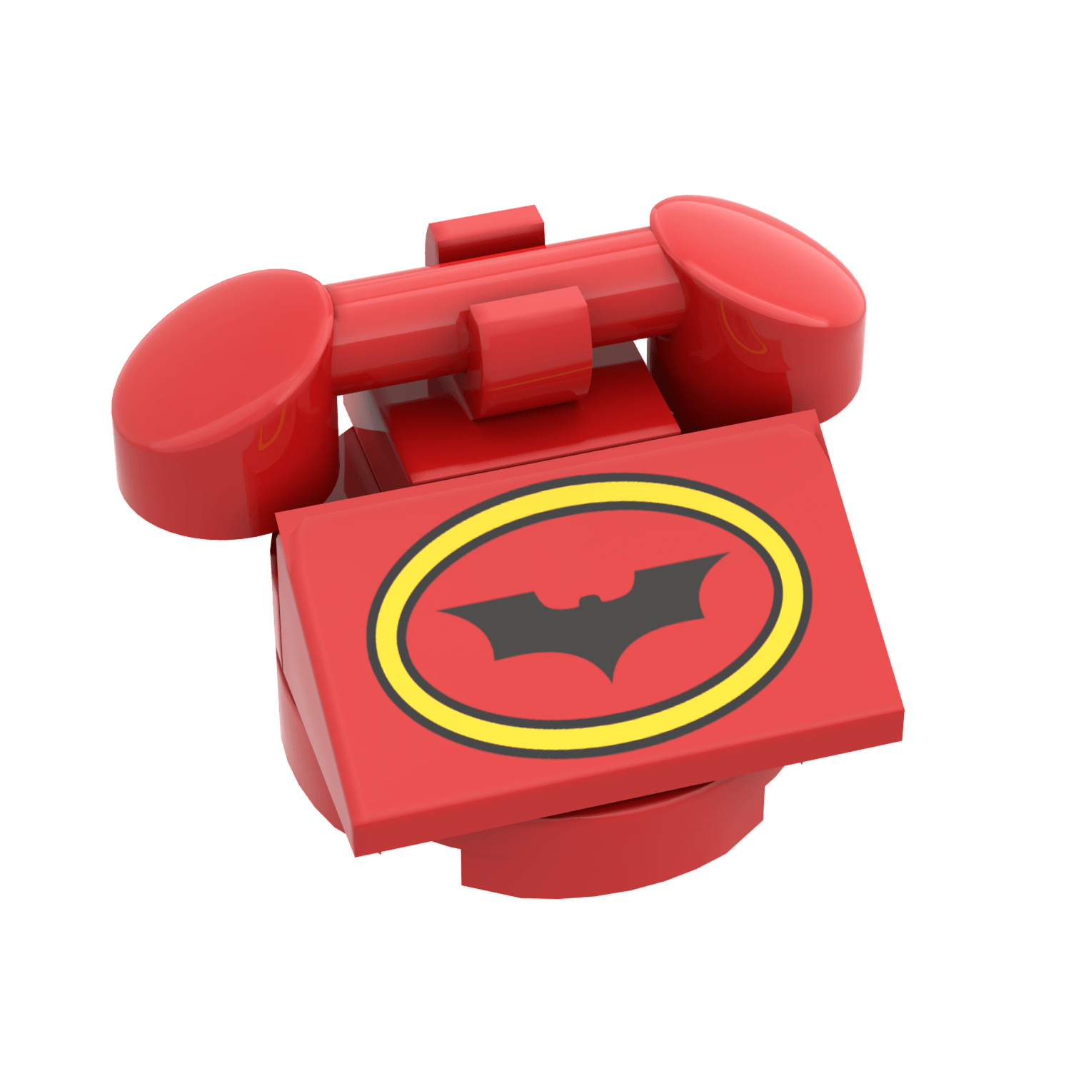 Bat Phone - Batman - Minifig Accessory - Custom Printed - Made Using LEGO® Parts