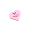 "Be Mine" Conversation Candy Heart - Custom Printed 1x1 tile - Made Using a LEGO® Part