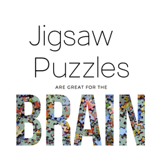 Promotional banner showing the Beach Glass puzzle with the slogan 