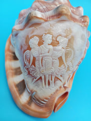 Carved Cameo Helmet Shell 5