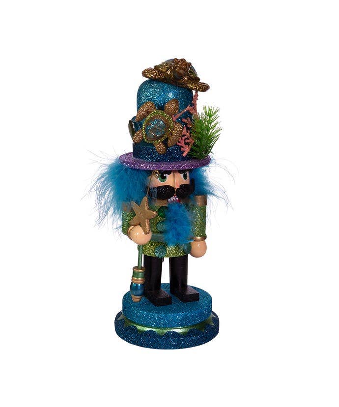 Angled view of nutcracker